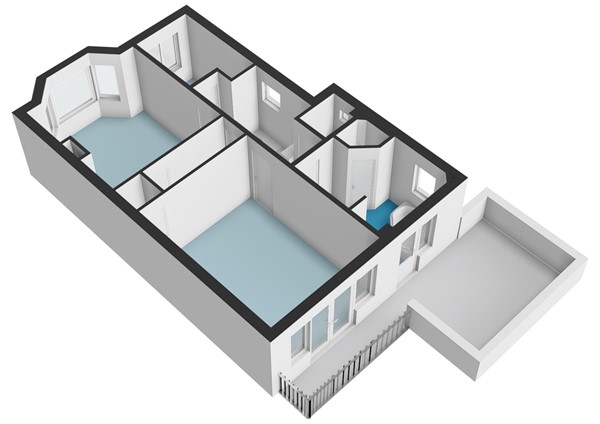 Floorplan - Laan van Alkemade 64, 2341 LK Oegstgeest